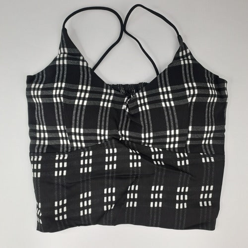 Women's Camisole Spaghetti Straps Sleeveless Crop Top