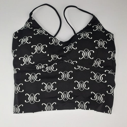 Women's Camisole Spaghetti Straps Sleeveless Crop Top