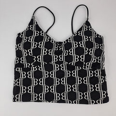 Women's Camisole Spaghetti Straps Sleeveless Crop Top