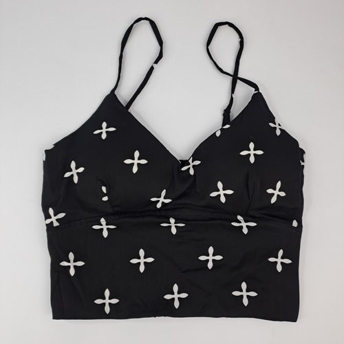 Women's Camisole Spaghetti Straps Sleeveless Crop Top