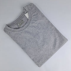 Premium Round Neck Sharp Grey Plain T-Shirt