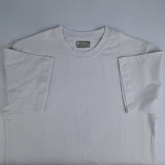 Premium Round Neck Sharp White Plain T-Shirt