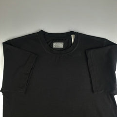 Premium Round Neck Sharp Black Plain T-Shirt