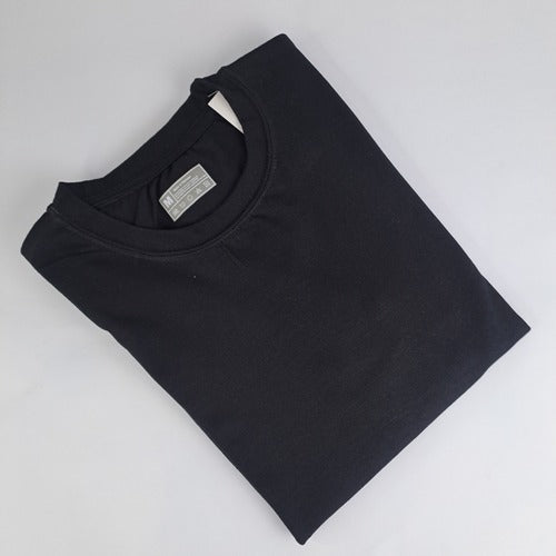 Premium Round Neck Sharp Black Plain T-Shirt