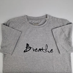 Breathe Grey Imported T-Shirt