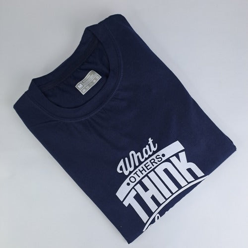 Printed Premium Navy Blue Imported T-Shirt