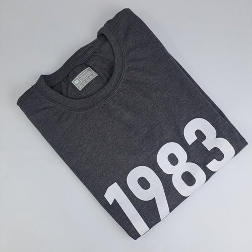 1983 Sharpe Grey Imported T-Shirt