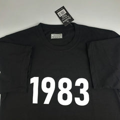 1983 Sharpe Black Imported T-Shirt