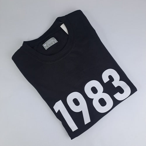 1983 Sharpe Black Imported T-Shirt