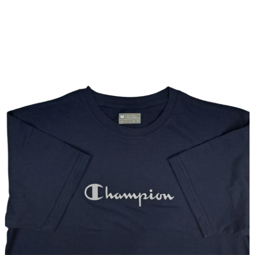 Champion Navy Blue Imported T-Shirt